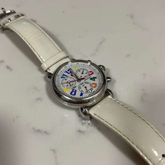 Michele Accessories - Michele Watch Rainbow Numbers